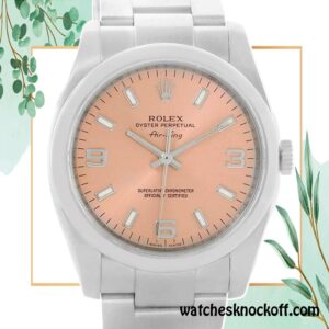 Knockoff Rolex Air-king 114200-70190 Men's Rolex Calibre 2813 Automatic Hands and Markers